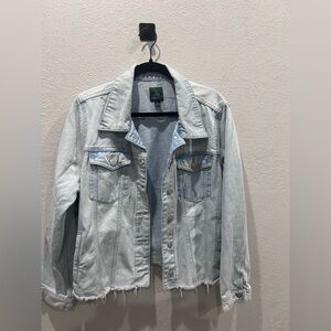 Wild Fable Women’s Distressed Jean Jacket